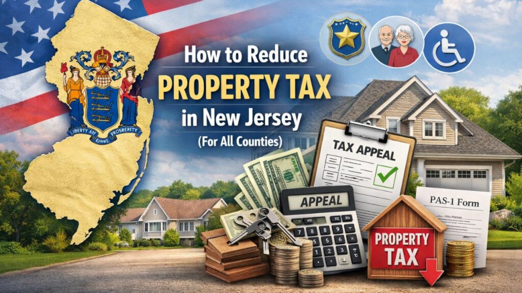 How to Reduce the Property Tax in New Jersey-Complete Guide for all Counties