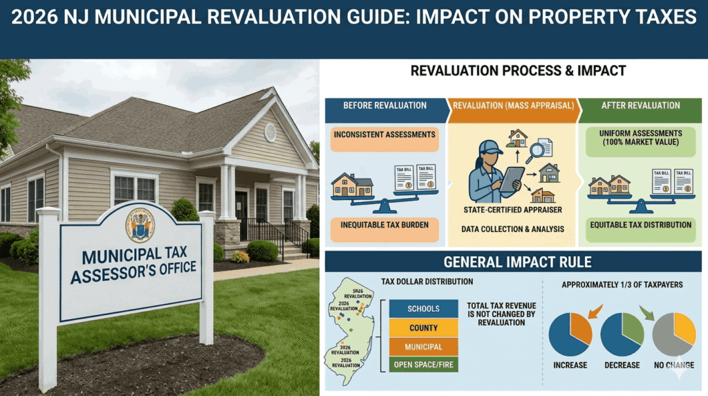 NJ Municipal Revaluation Guide 2026 What Happens When Your Town Updates Assessments?