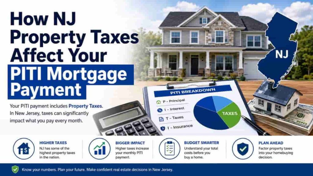 NJ PITI Mortgage Calculator: Property Tax Escrow Guide (2026)