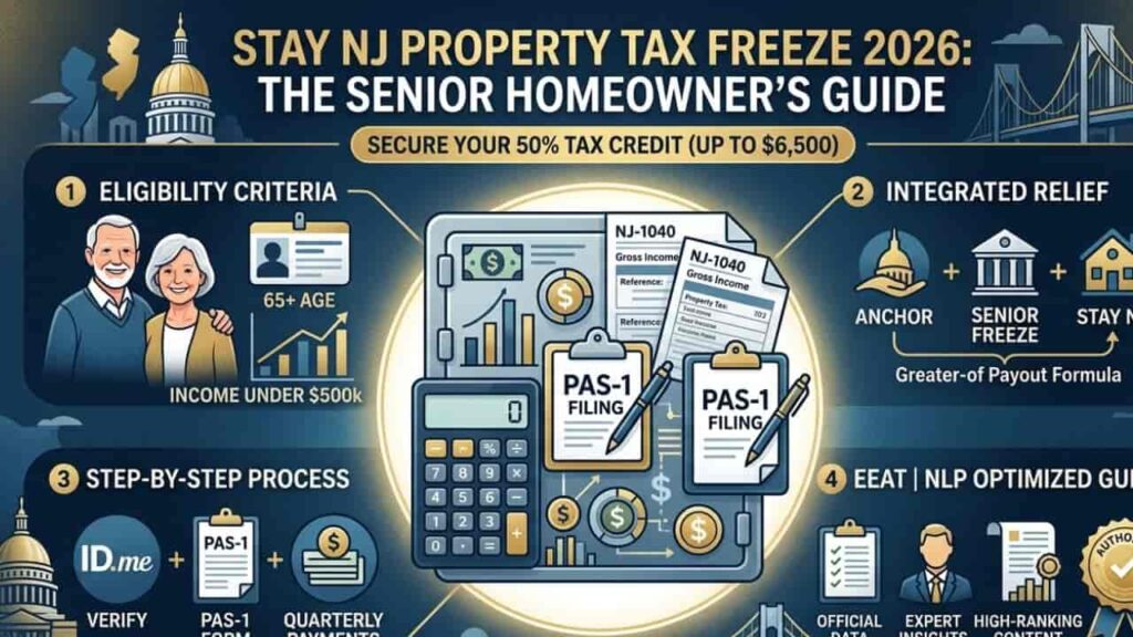 Stay NJ Property Tax Freeze 2026 Senior Eligibility & PAS-1 Guide