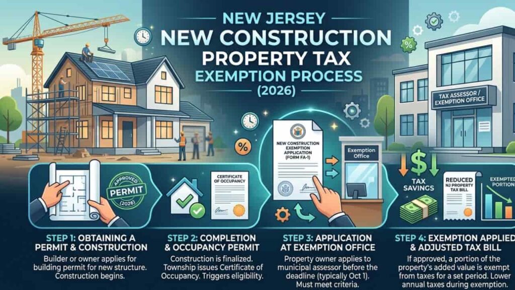 How the New Construction Exemption Works for NJ Property Taxes (2026)