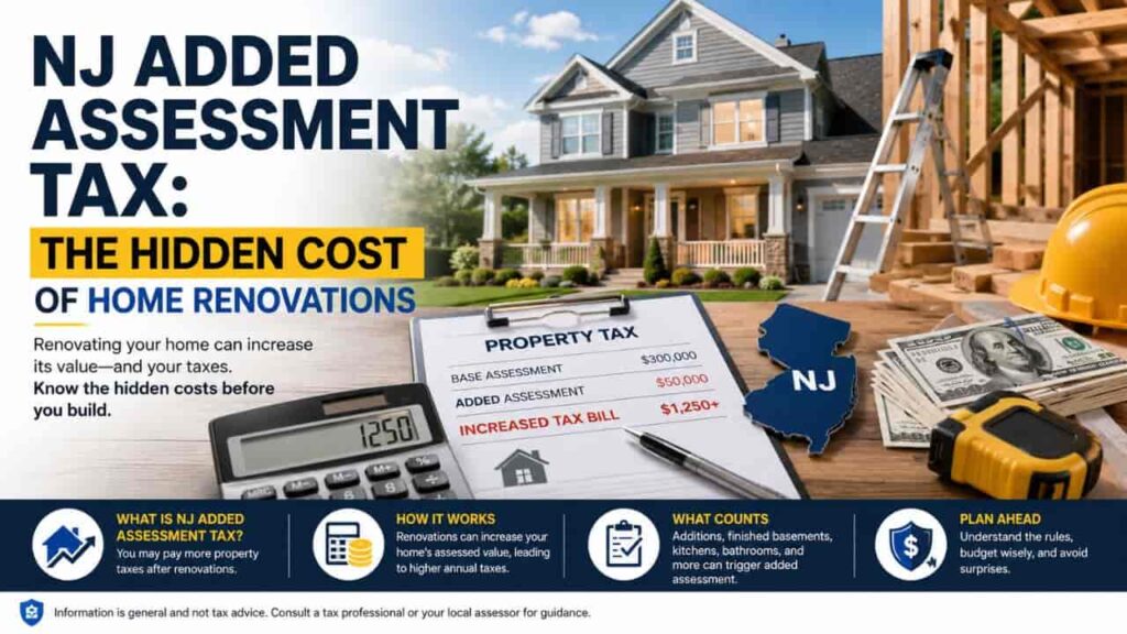 NJ Added Assessment Tax: The Hidden Cost of Home Renovations